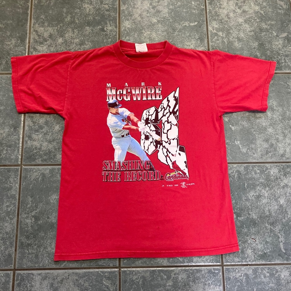 Vintage Mark McGuire 61 Homerun tee